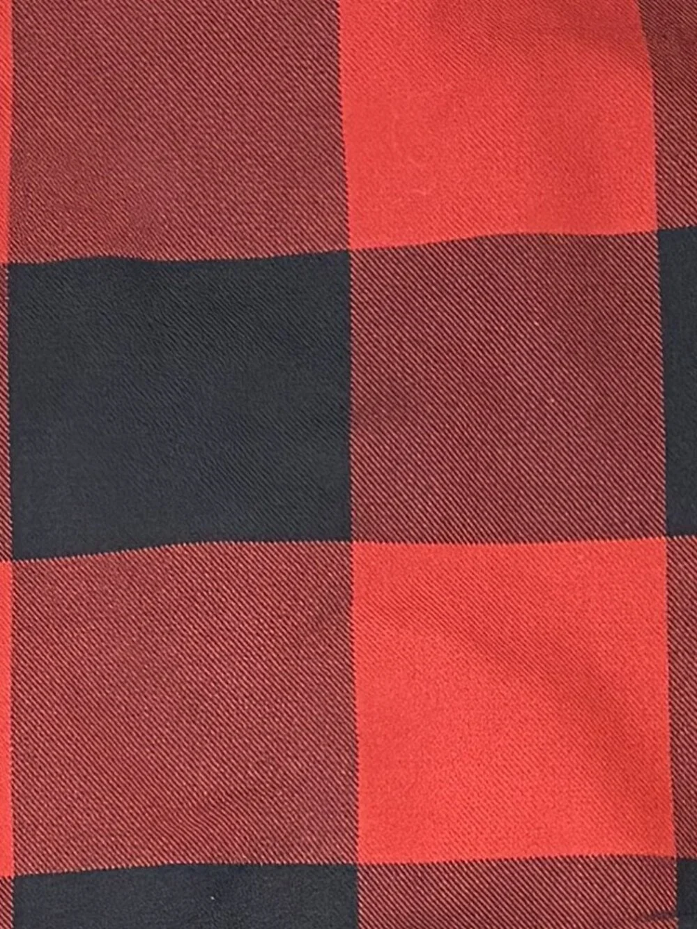The North Face Men's Campshire Red Black Lined Flannel Shirt Jacket Size Medium